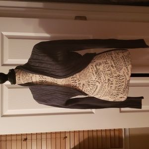 Grey Bolero - Junior Miss Top